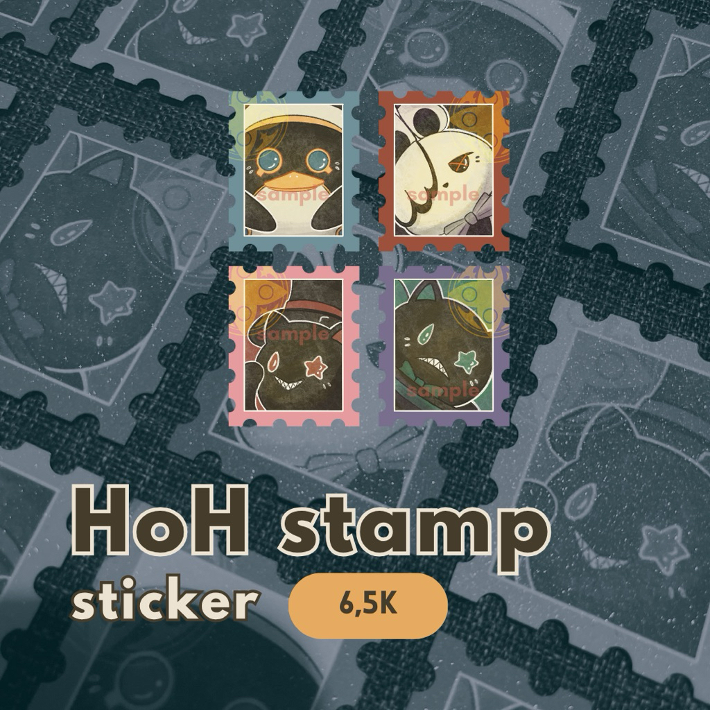 

The House of the Hearth Stamp series - STICKER