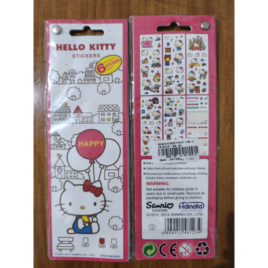 

Stiker hello kitty - princess Adinata