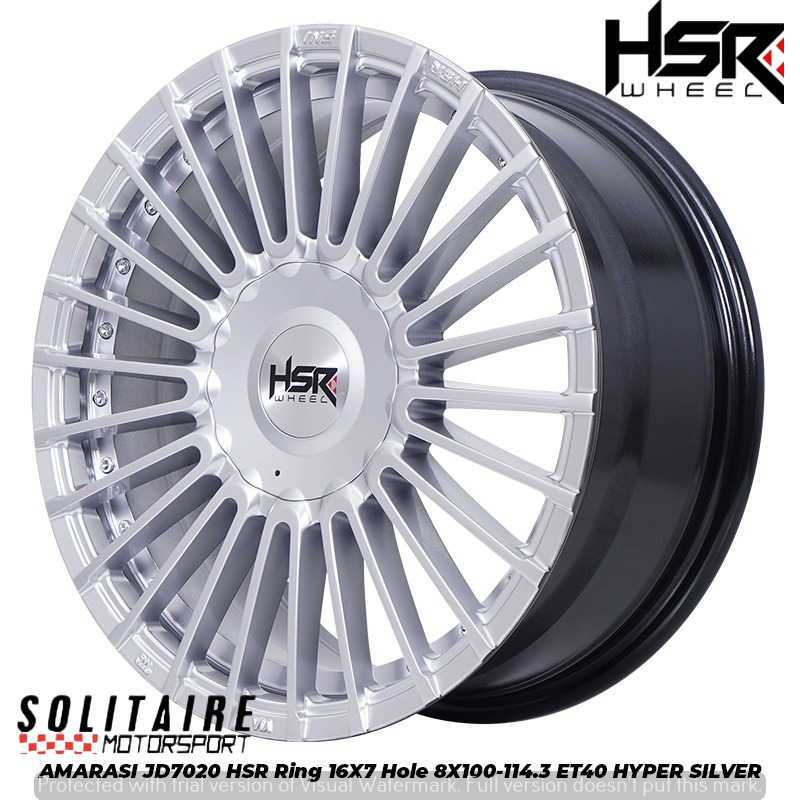 VELG MOBIL HSR RING 16 COCOK UNTUK IGNIS, VELG HSR AMARASI R16 8X100/114,3