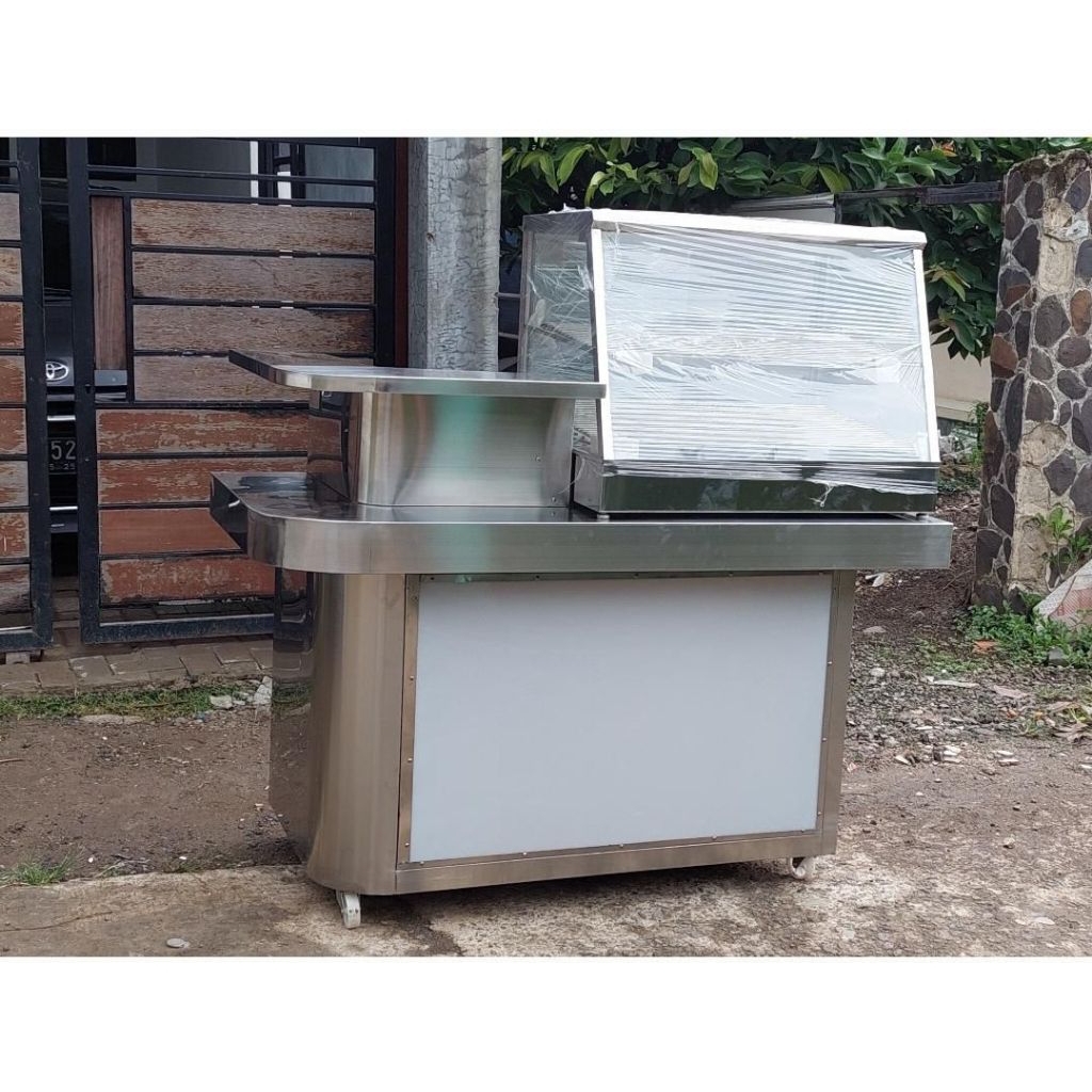 booth fried chicken / meja warmer + Warmer