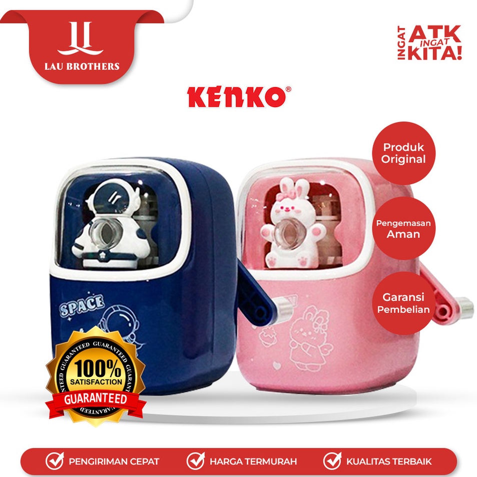 

Hot Sale KENKO RAUTAN PENSIL PENCIL SHARPENER F2SA 1PC