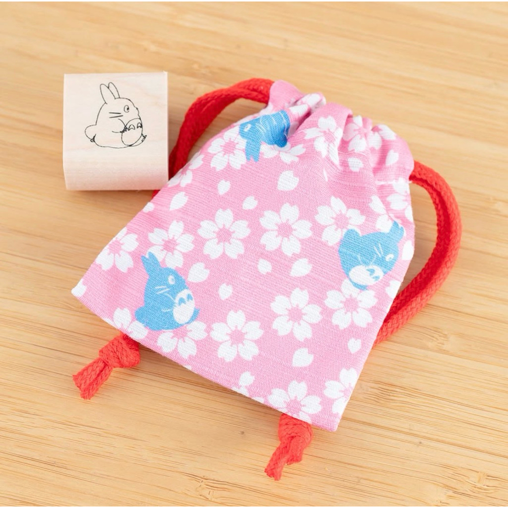 

Totoro stamp with pouch Studio Ghibli