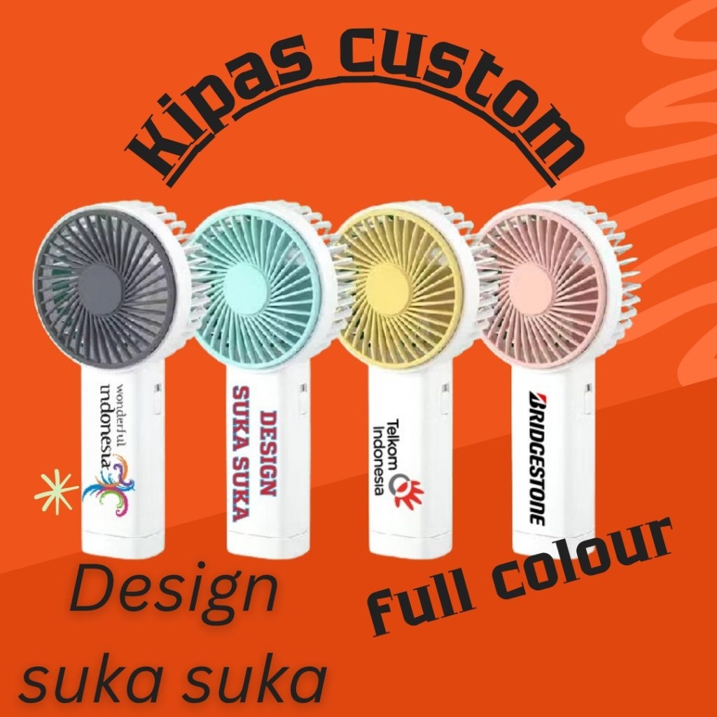 kipas mini custom/kipas portable custom/souvenir kipas/souvenir custom