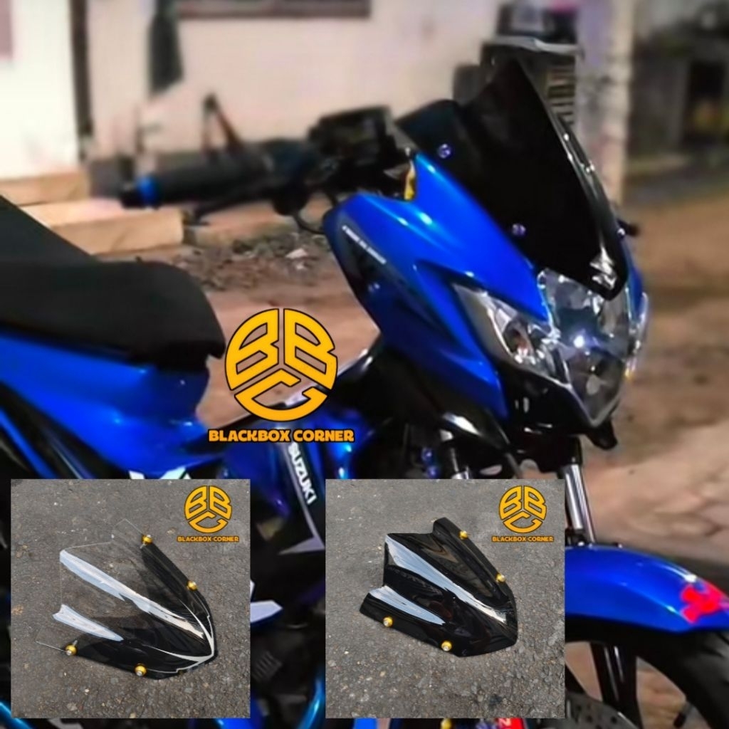 Visor Satria Fu Barong Visor Satria Fu 150 Barong Visor Windshield Satria Fu Barong 2009 - 2009