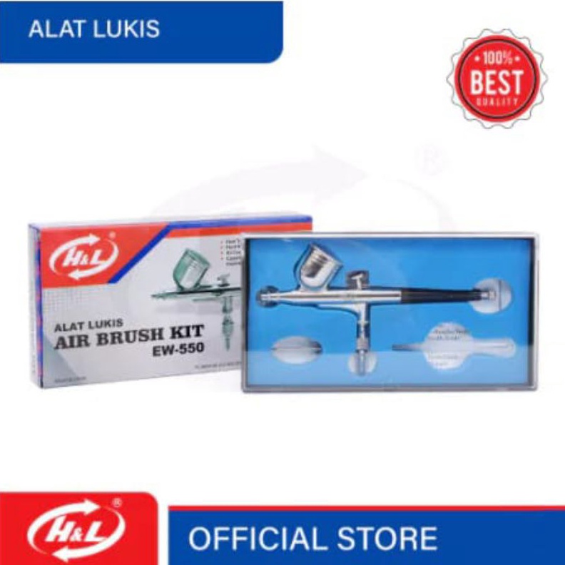 

AIR BRUSH KIT HL EW55 gun air brush alat lukis KODE O3N6