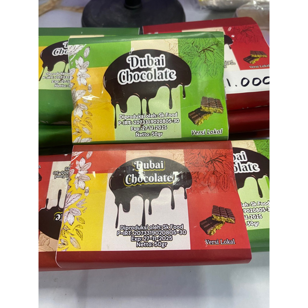 

Coklat Dubai/Lokal/Crispy Pistachio Kunafa