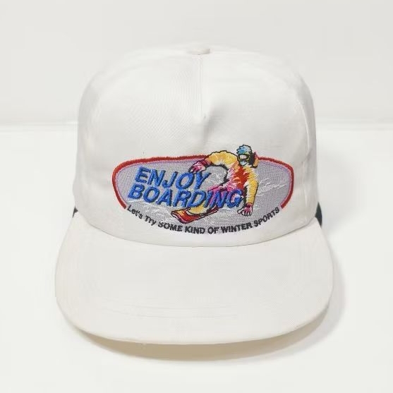 Topi Snapback Sky Snowboarding yupoong
