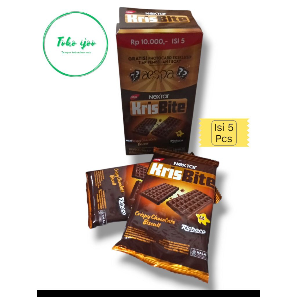 

KrisBite nextar coklat isi 10 pcs