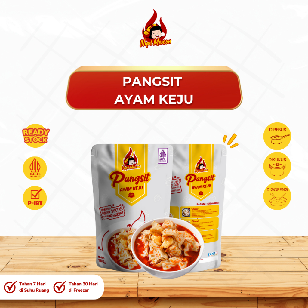 

PANGSIT AYAM KEJU NYAI MERCON
