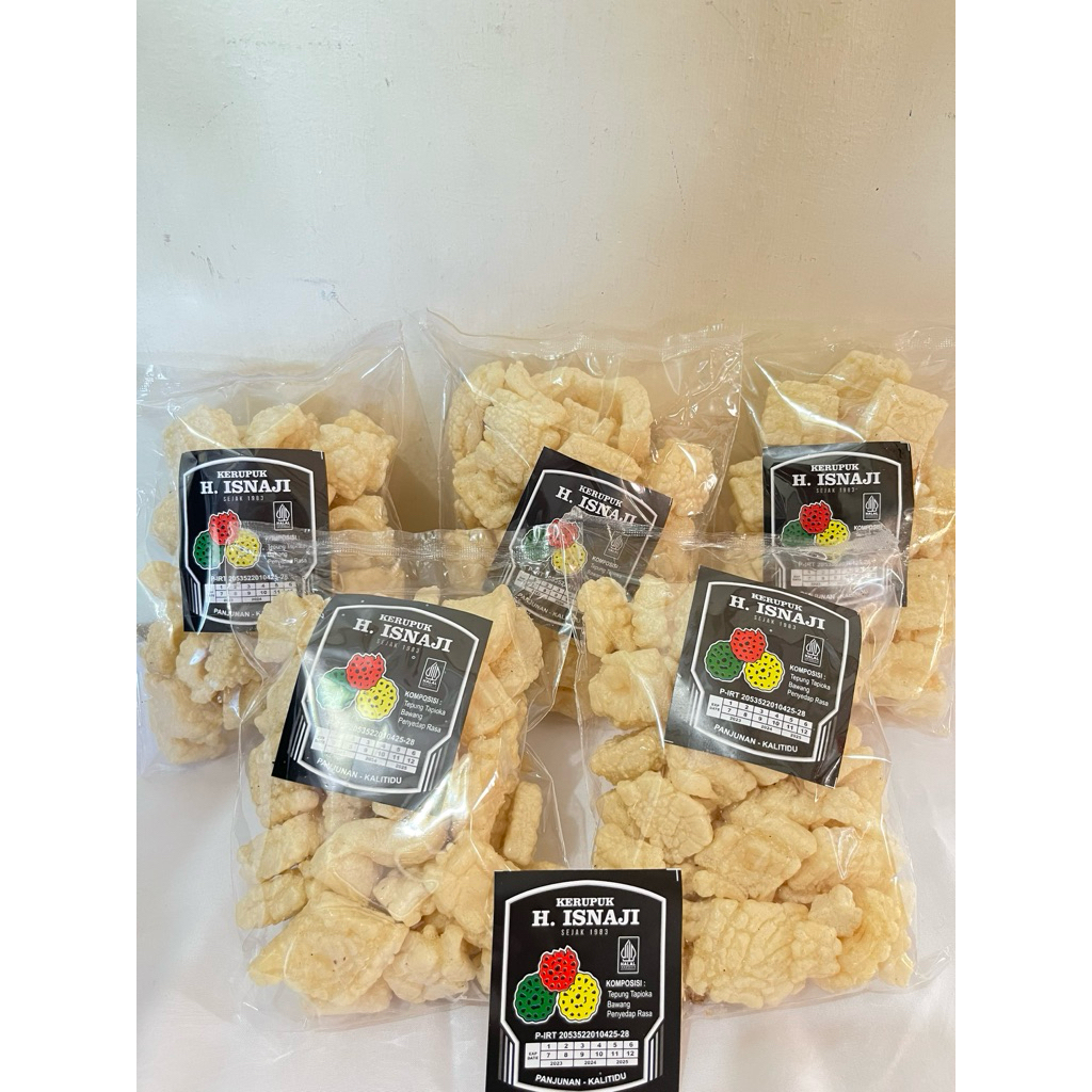 

kerupuk tahu gurih H.Isnaji 1pcs (isi10)