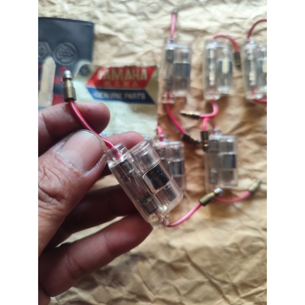 Sekring Aki Fuse Holder Yamaha DT100 DT125 LS3 RX100 RX125 GT80 YS1 YG1 RD125 Original