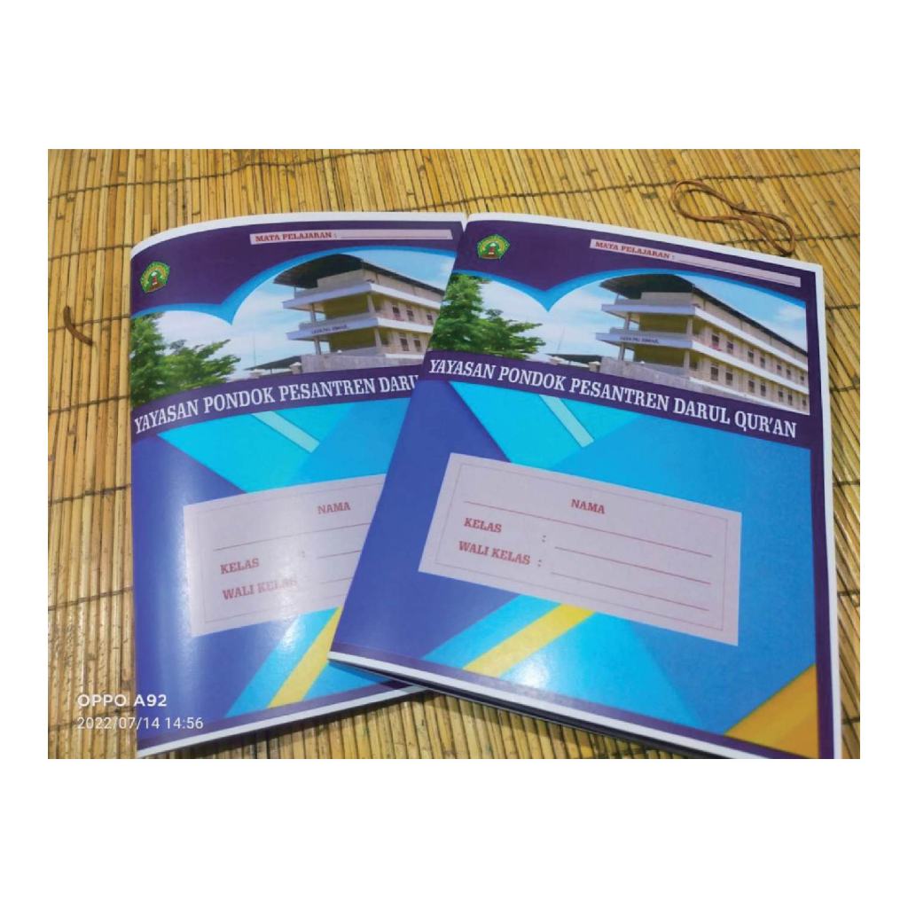 

Buku Tulis Cover Sekolah - Pesantren atau Lainnya