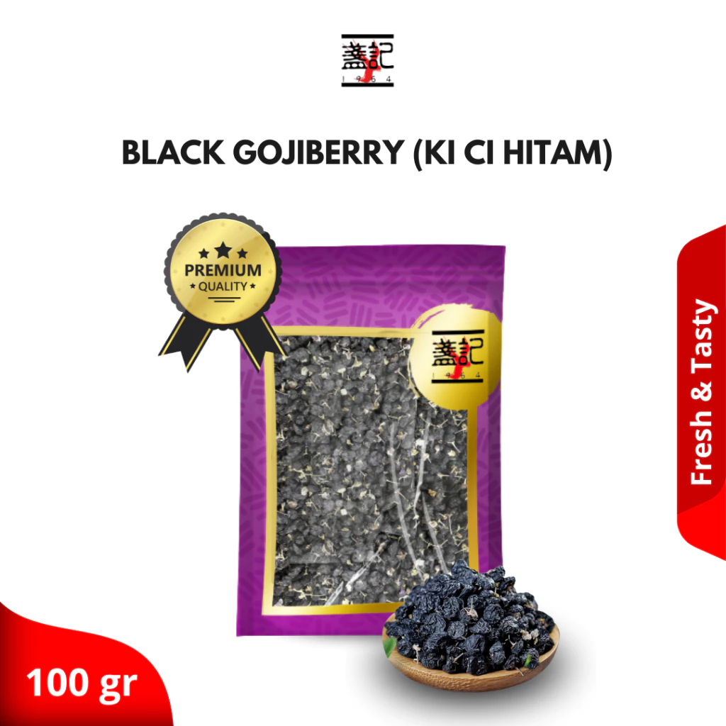 

Black wolfberry / Black gojiberry / Kichi hitam / gojiberry hitam premium Kemasan : 100gram