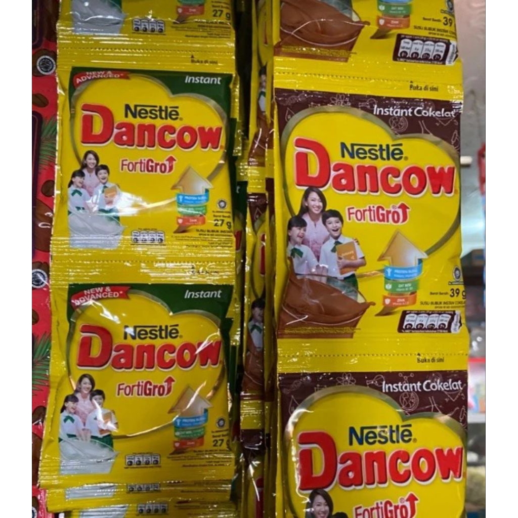 

SUSU DANCOW FORTIGRO RENCENG ISI 10 SACHET COKELAT DAN VANILLA
