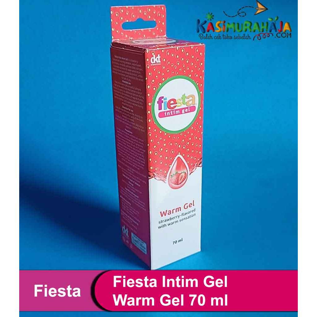 Fiesta Intim Gel Warm Gel - Pelumas | PRIVASI AMAN