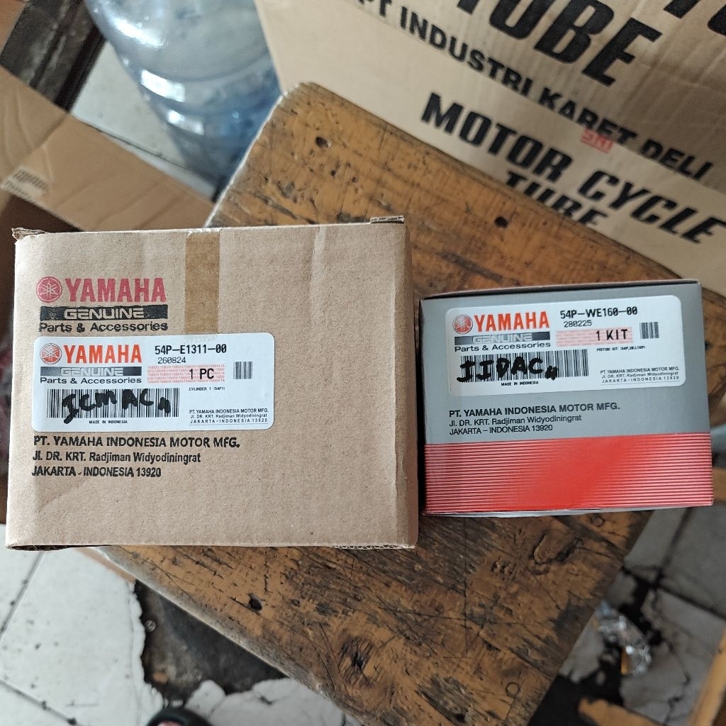 blok seher assy set piston kit mio j, soul gt 115, mio gt, xride 115 ori resmi yamaha