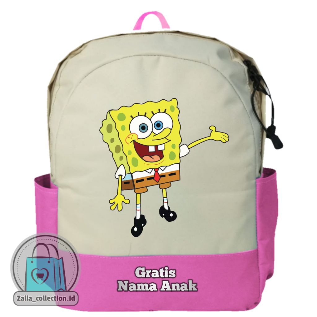 Tas Ransel Anak Spongebob