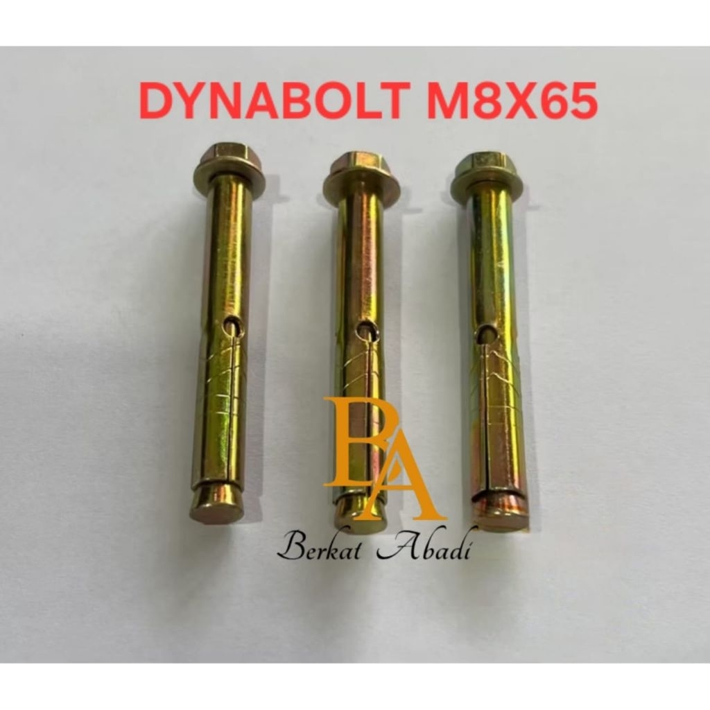 Dynabolt 8x65 - Dynabolt M8x65 - Dinabolt baut beton