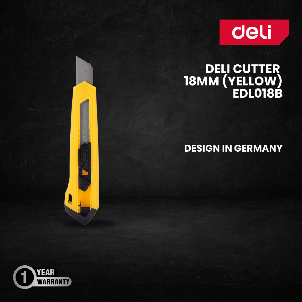 

DELI Cutter 18mm (YELLOW)ETCH