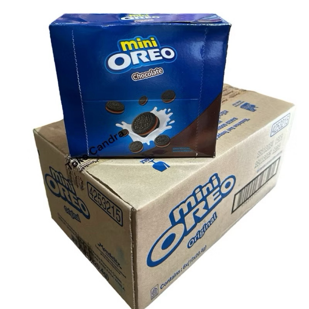 

1 DUS OREO MINI COKLAT / 20,4gr / 6pack / 60pcs