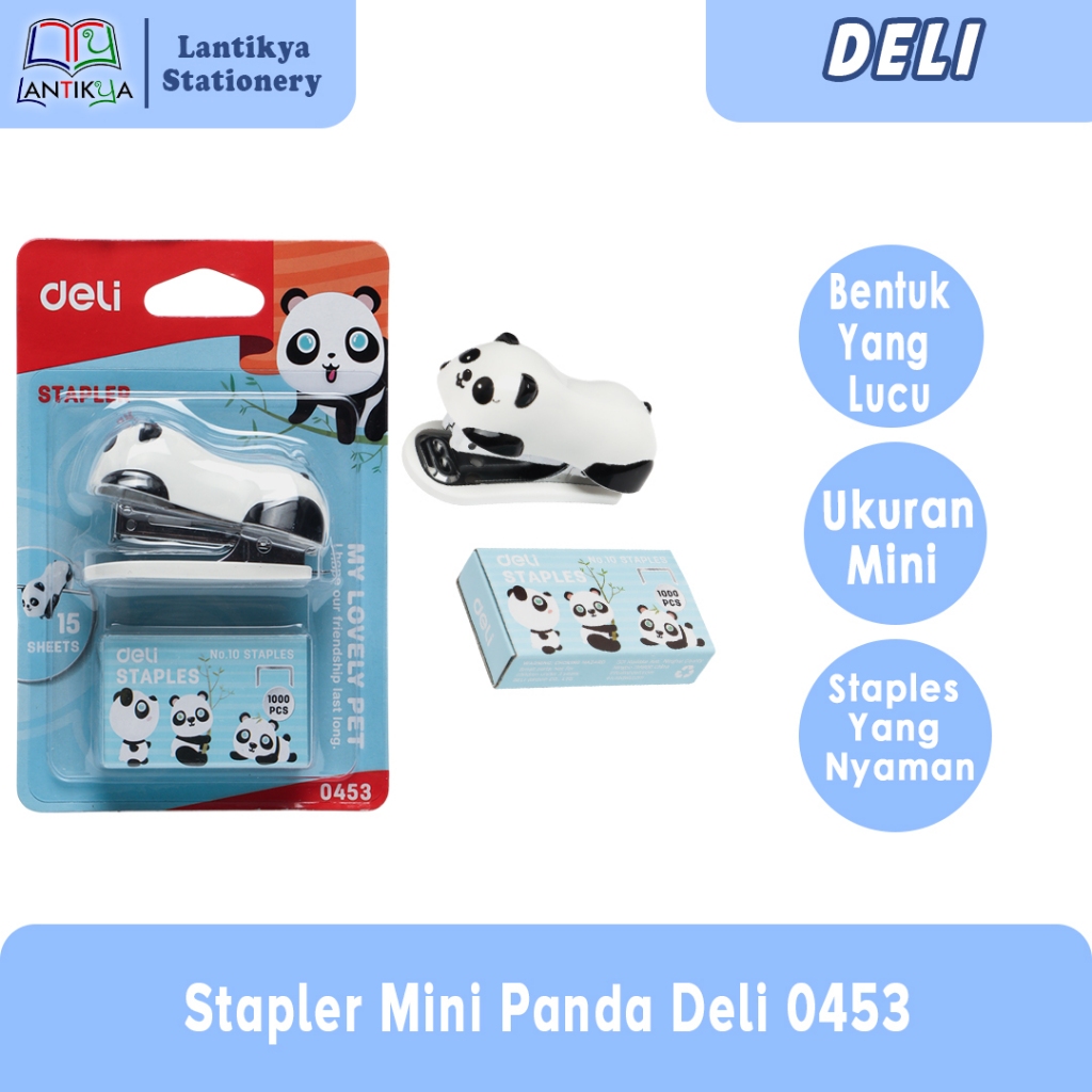 

Staples/Stapler Deli Mini Panda 0453