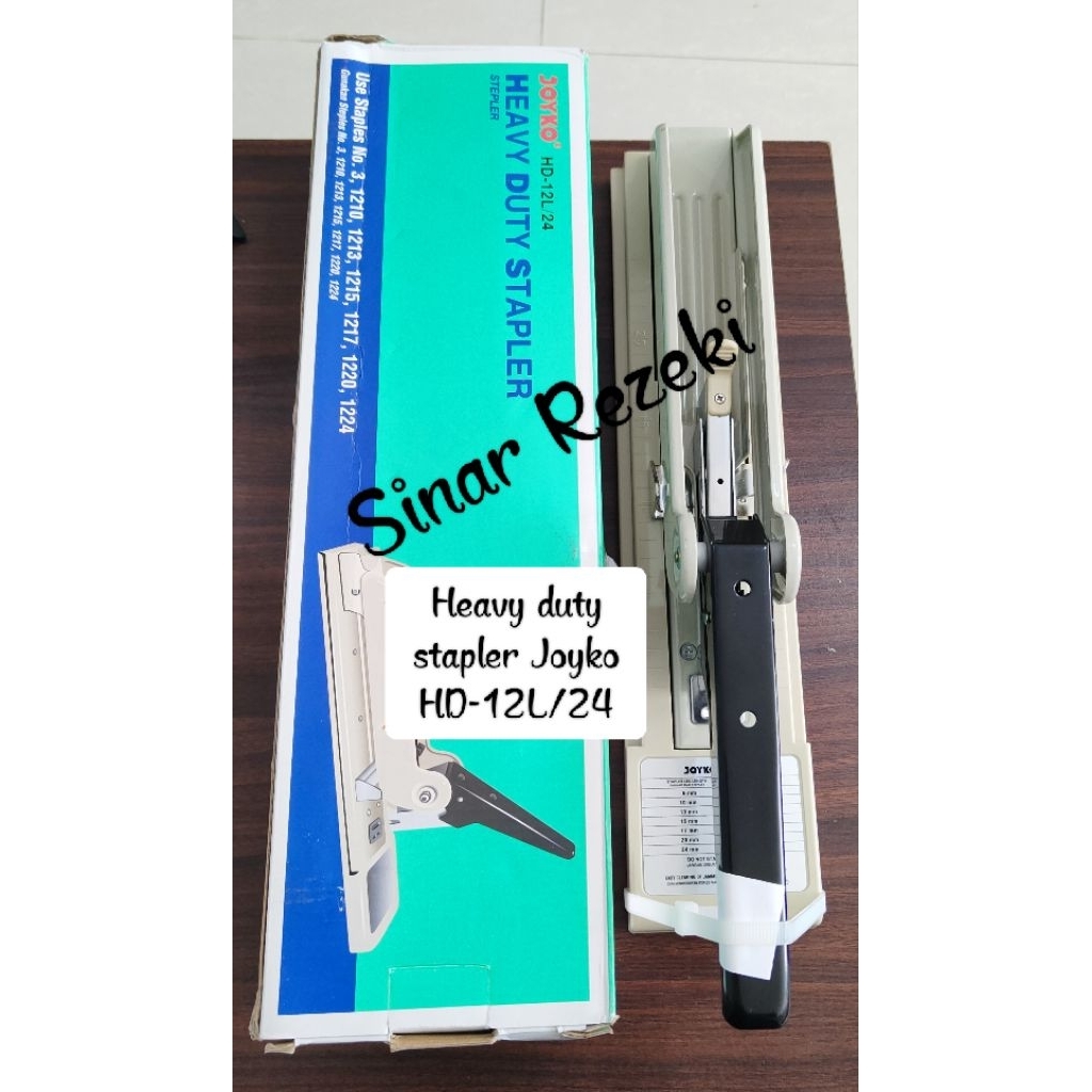 

1 buah!HD-12L/24!Heavy duty stapler joyko/stapler besar