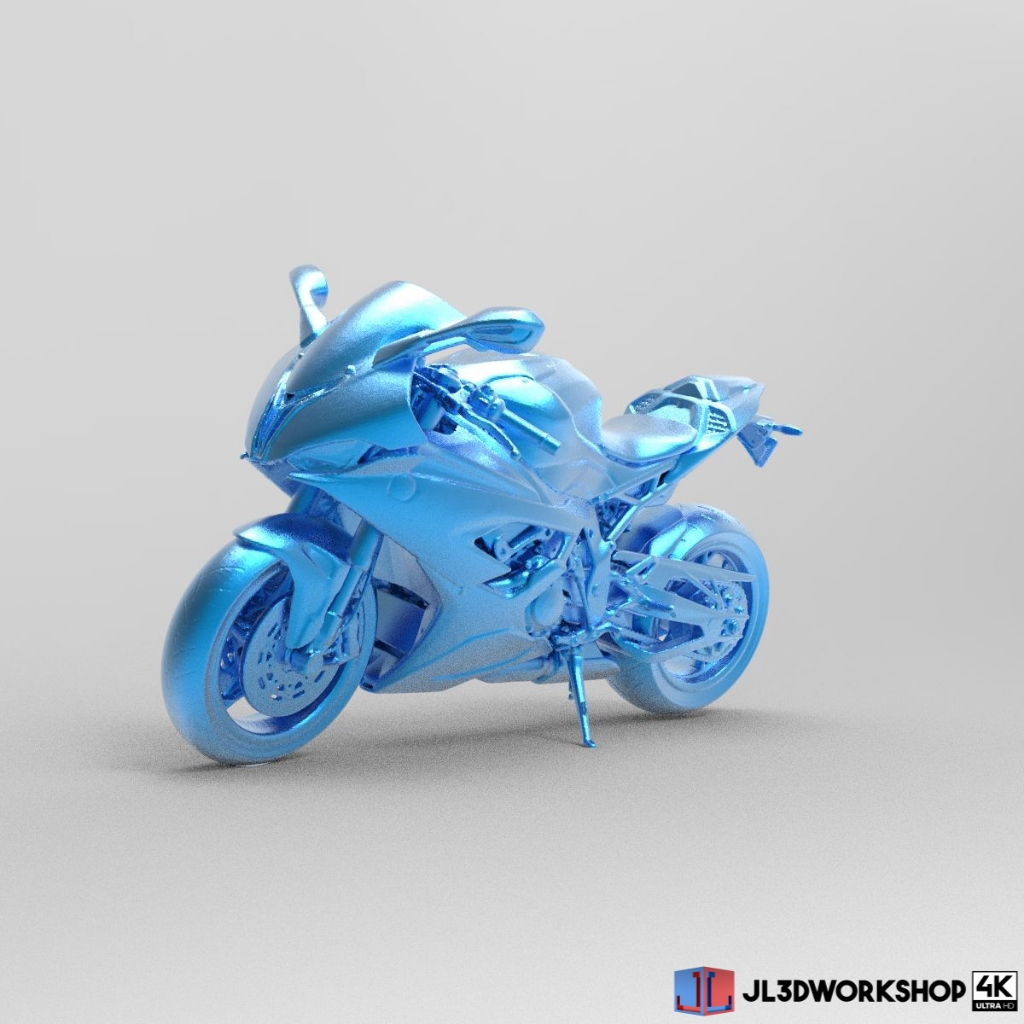 JL3D Motor Skala 1/64 Motor BMW S 1000RR S1000RR 2020 Hotwheels MiniGT Poprace Inno Tarmac