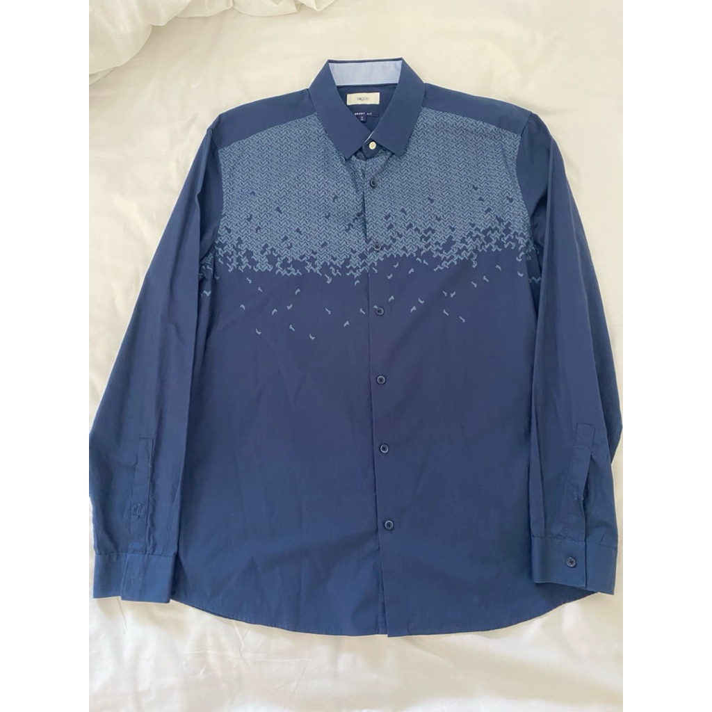 Preloved Kemeja G2000 Blue Smart Fit