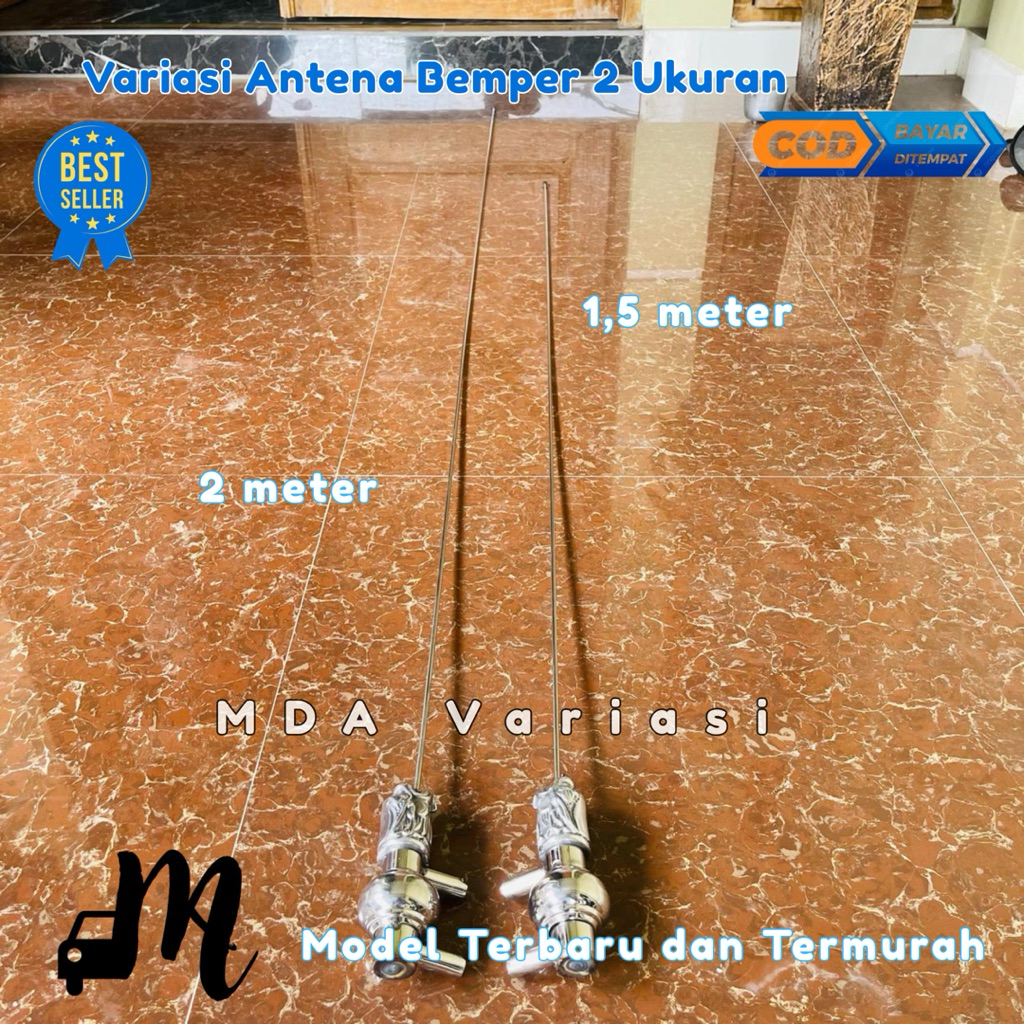 ANTENA BEMPER NAGA GONTRO BISA COD (1,5 METER) VARIASI ANTENA TRUCK,PICK UP,L300,CARRY,ELF DLL.