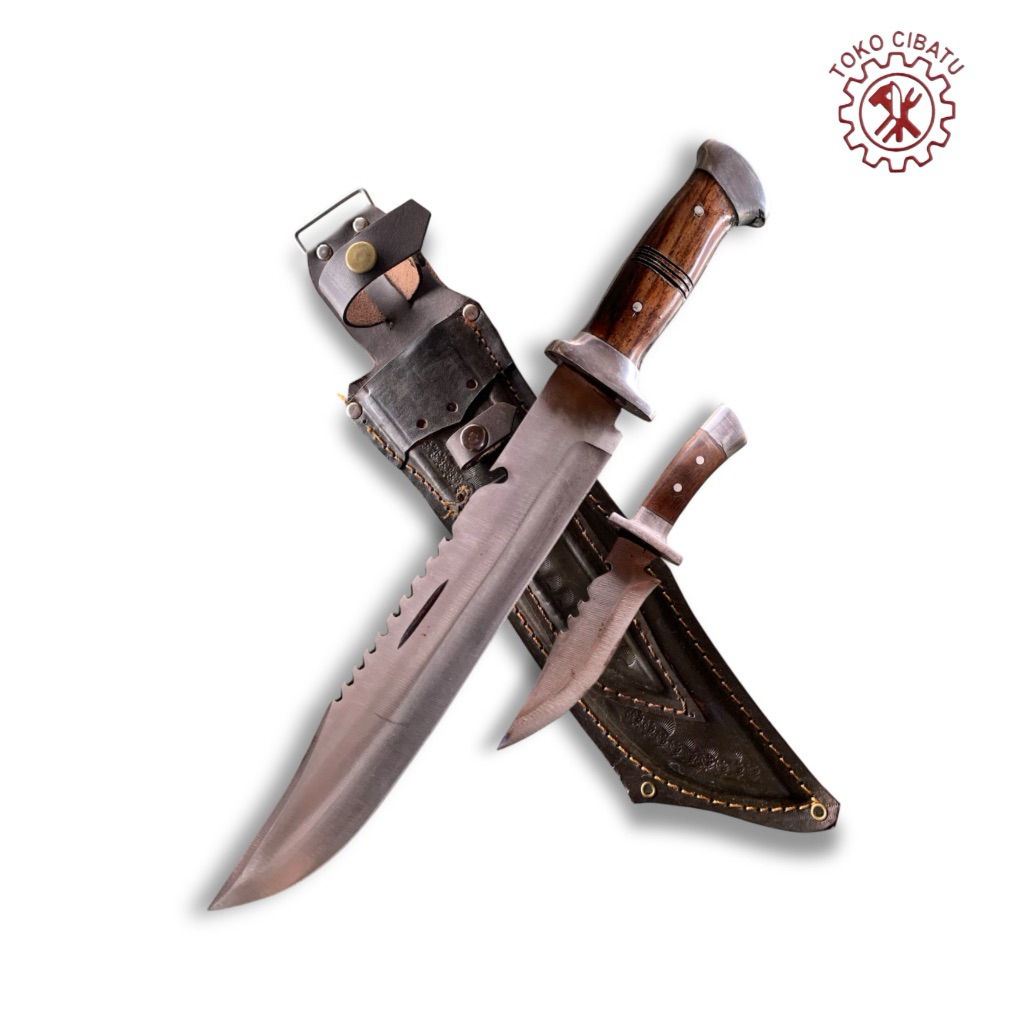 Pisau Rambo anak set Survival Knife