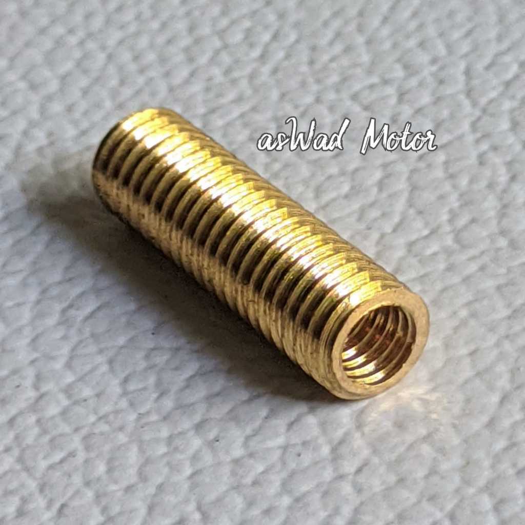 1PCS Drat Baut M6XM8 Kuningan Sok Dalam Luar Besi Kunci Bos Recoil Bosh Shock Shok Ulir