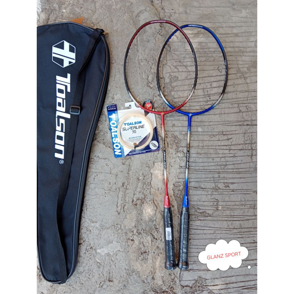raket badminton toalson durapower 1800 iso DURA POWER 1800 original