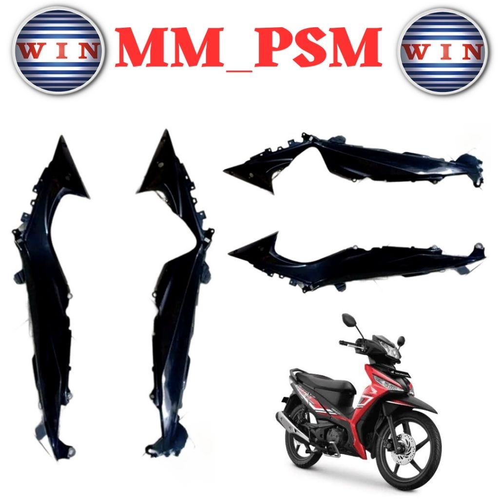 COVER BODY KECIL SUPRA X 125 FI // SAMBUNGAN BODY SUPRA X 125 FI INJEKSI // SAMBUNGAN SAYAP LUAR SUP