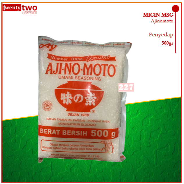 

Ajinomoto Micin MSG Penyedap 500gr