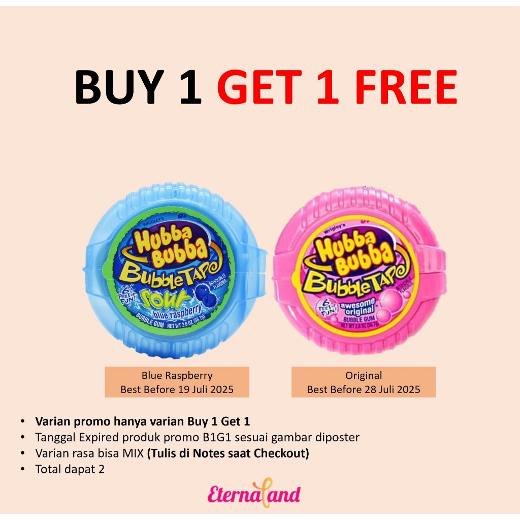 

Hubba Bubba Gum Tape - permen karet hubba bubba aneka rasa