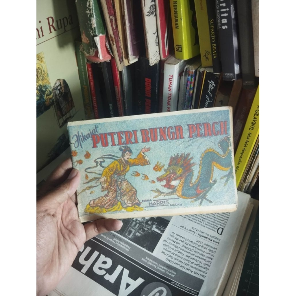 Komik medan hikajat puteri bunga peach djlid 1 komik indonesia lawas