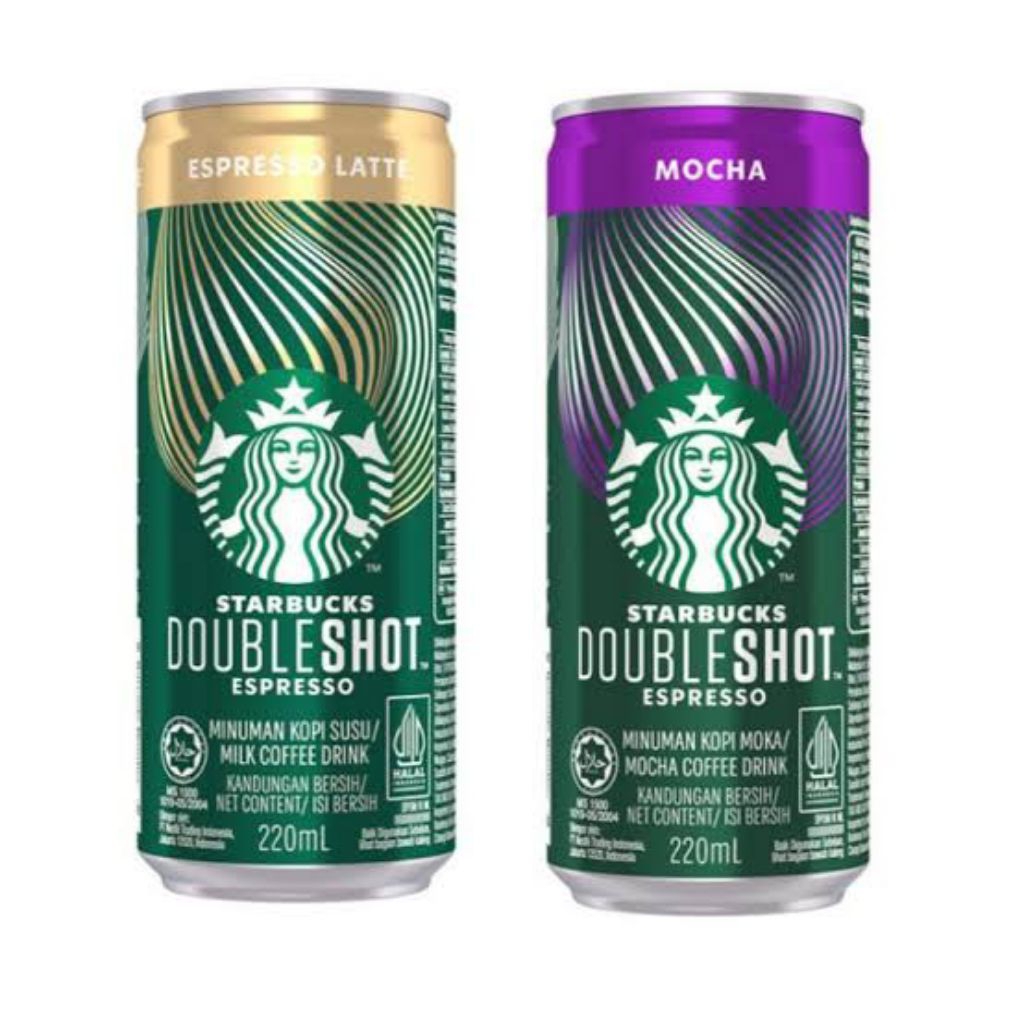 

Starbucks double shot espresso latte minuman kopi starbucks kaleng