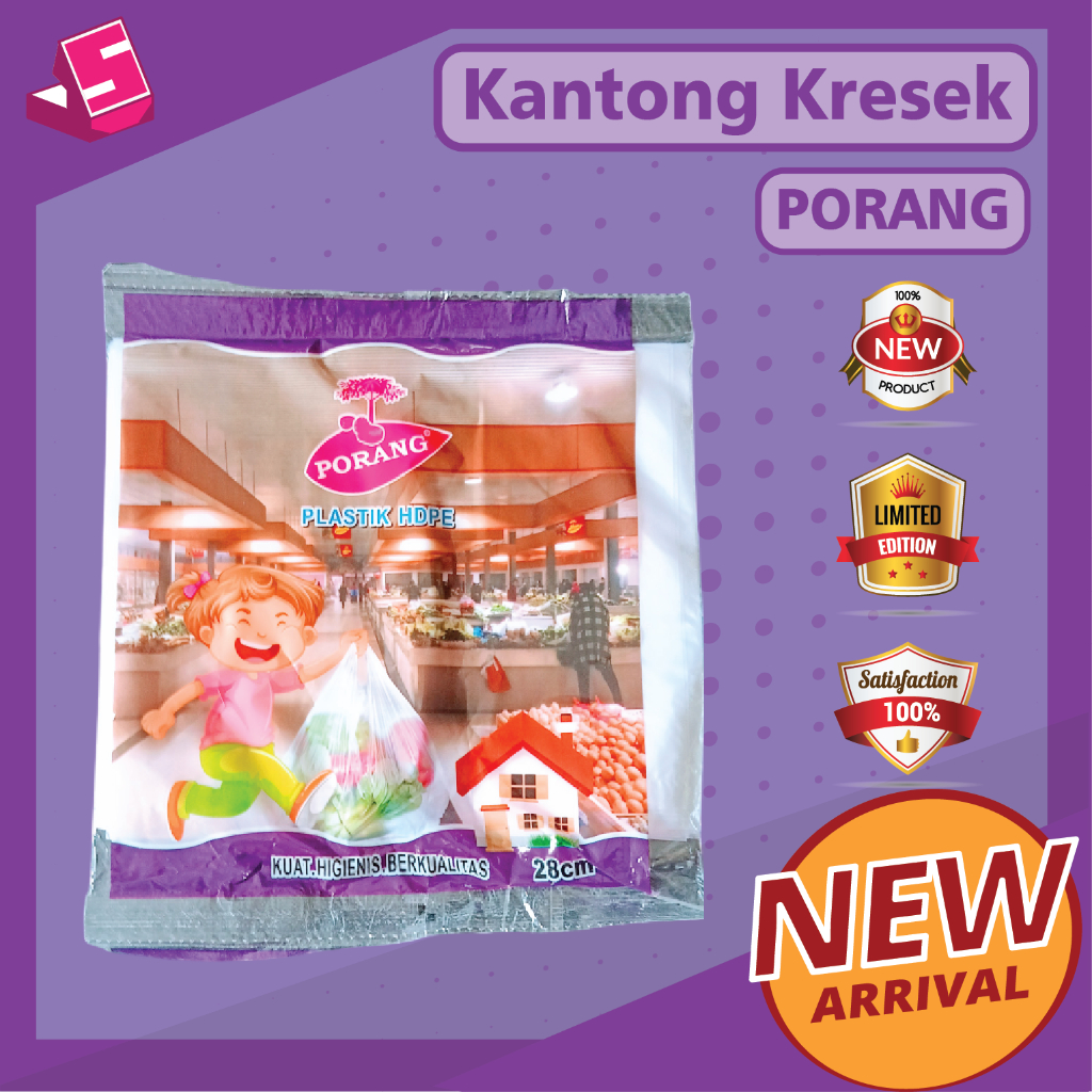 [50 PCS] Kantong Kresek Porang / Kresek Qurban / Kresek Bening transparan / Ecer grosir Termurah