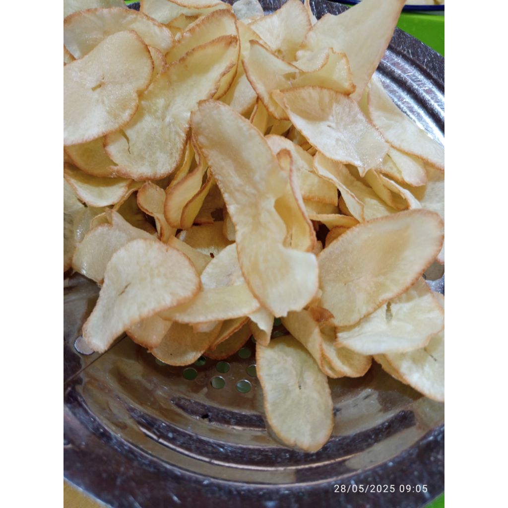 

keripik singkong 1kg asin gurih renyah originall ... /makanan ringan