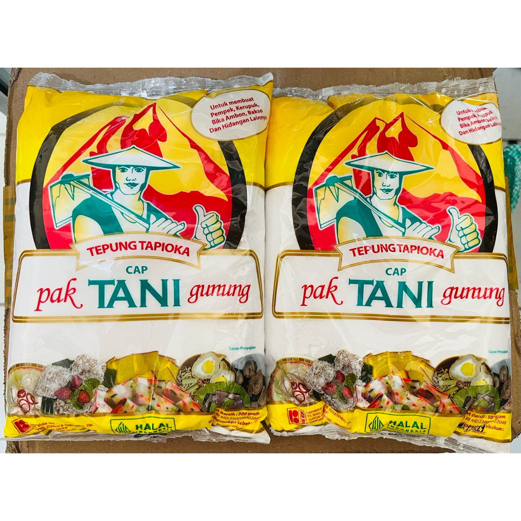 

SAGU/TEPUNG TAPIOKA CAP TANI 1/2KG