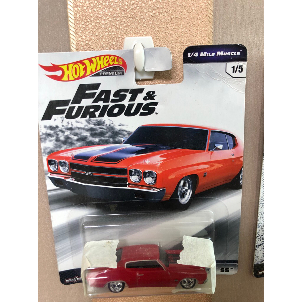 Hot Wheels Fast and Furious 1970 Chevrolet Chevelle SS