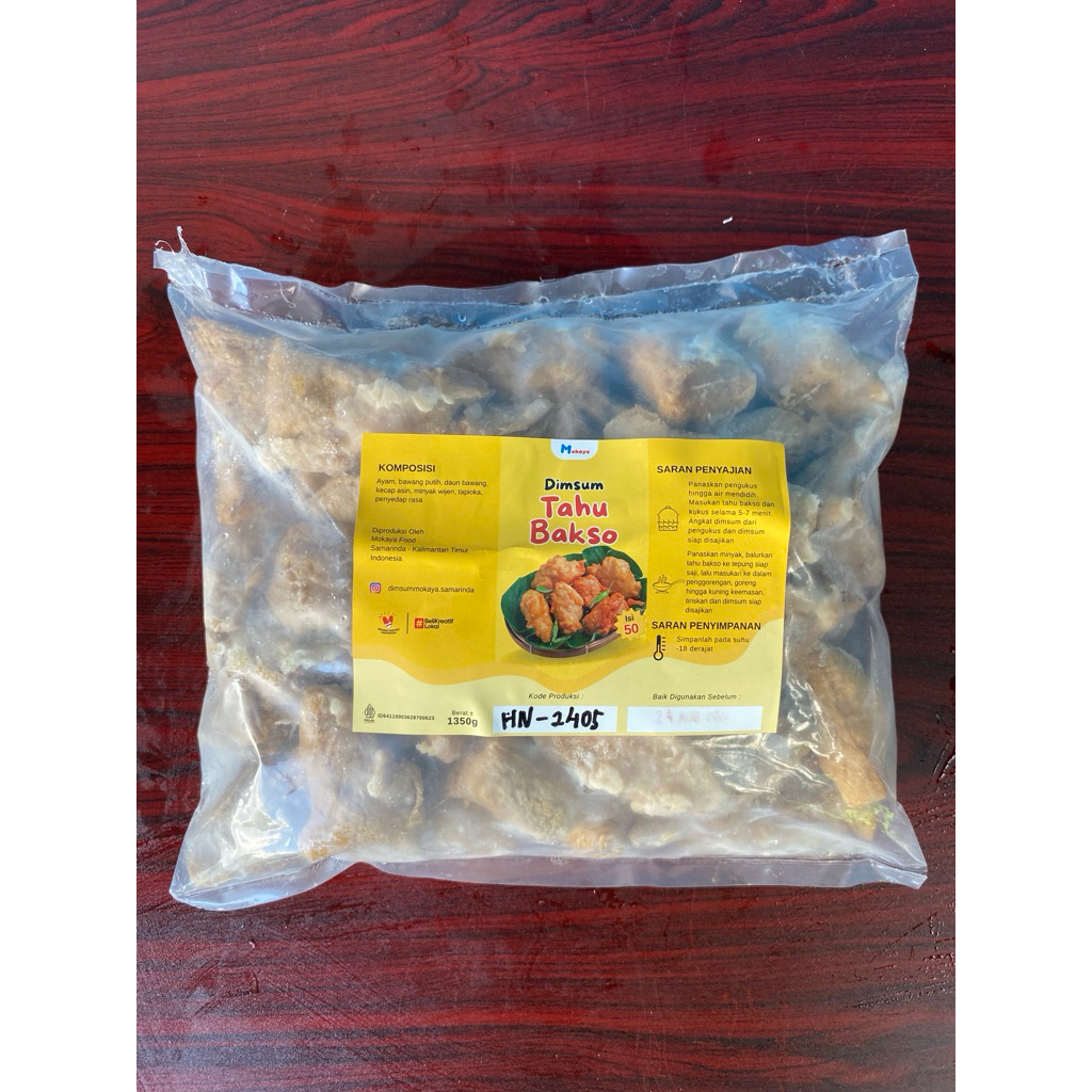 

DIMSUM TAHU BAKSO frozen HALAL daging ayam isi 50 pcs