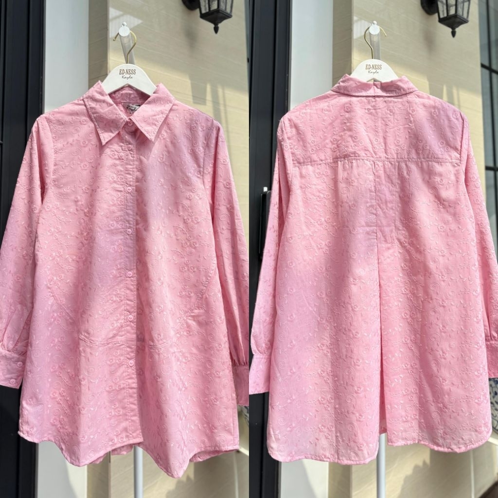 Kemeja Bordir Bunga Edness Kayla