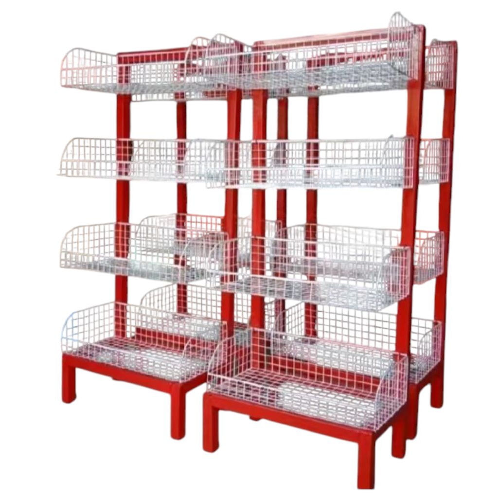 Rak Ciki Warung Tempat Ciki Bahan Besi