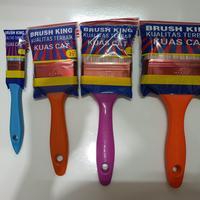 

Kuas Koas Cat Nylon Brush King Tebal Halus 3" 4" - 4 Inch