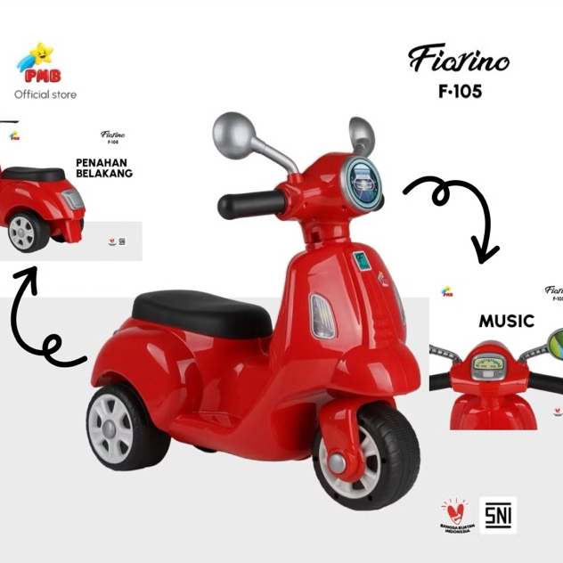 Promo SEPEDA ANAK BALANCE BIKE ET 23 25 28 2125 2126 2132 TRICYCLE EXOTIC AT 795 5511 MOBIL ET 38 21