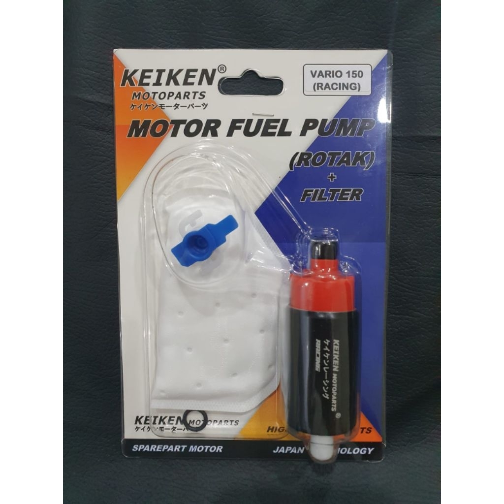 ROTAK / POMPA BENSIN / MOTOR FUEL PUMP RACING + FILTER VARIO 150 50 PSI