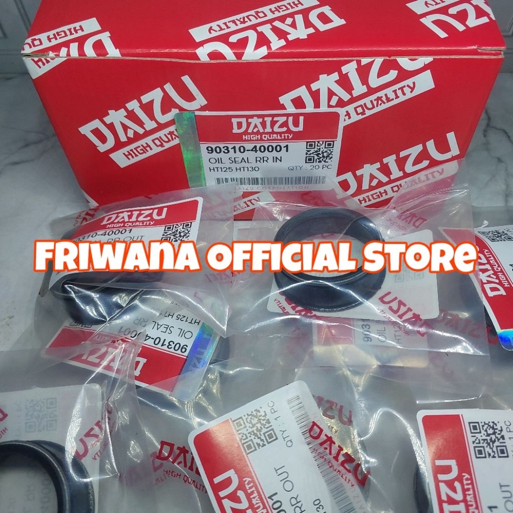 Oil Seal Belakang Luar HT125 HT130 90310-40001