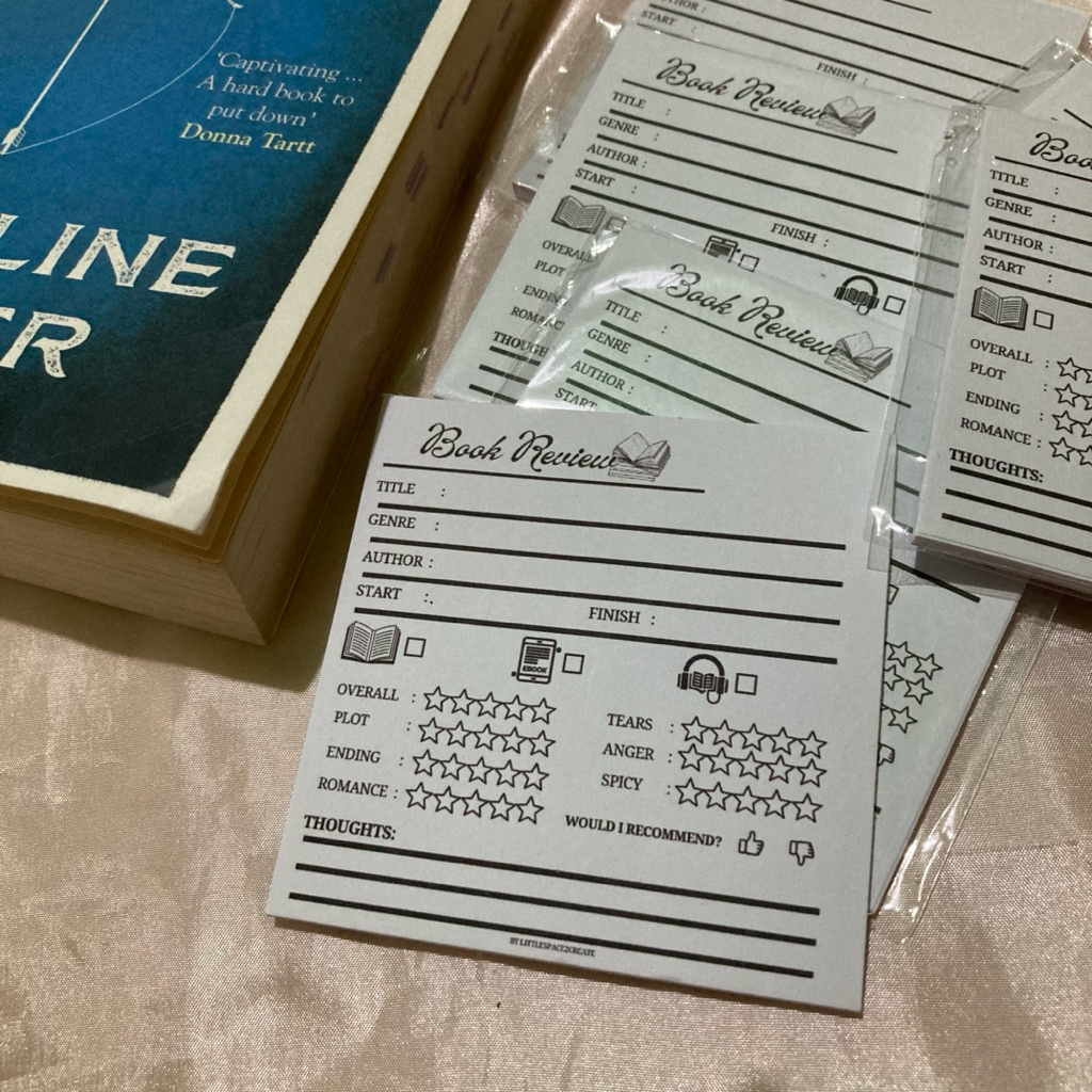 

OPEN PO Memopad “Book Review”(19-25 Juni 2025) isi 30 pcs