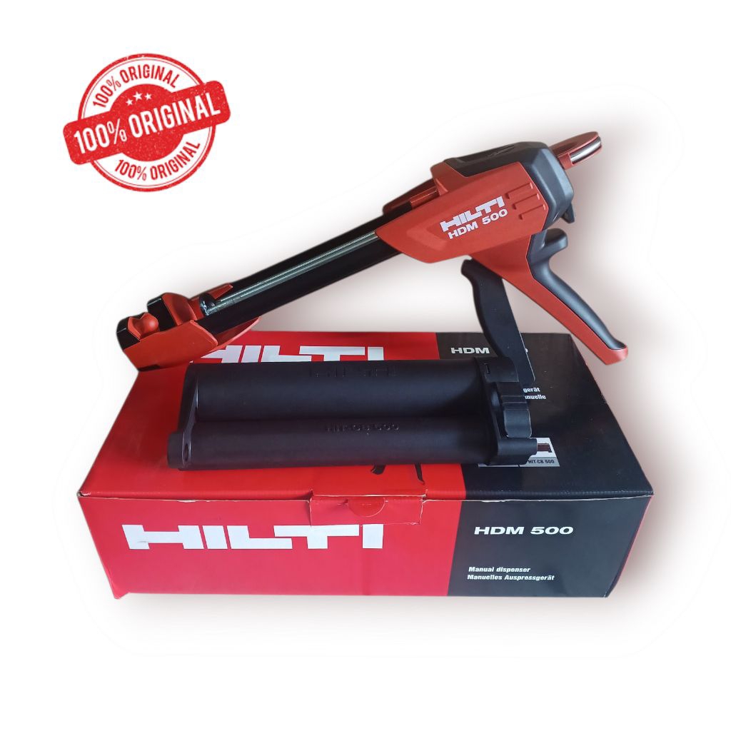 Gun Chemical Anchour Hilti HDM 500 Box